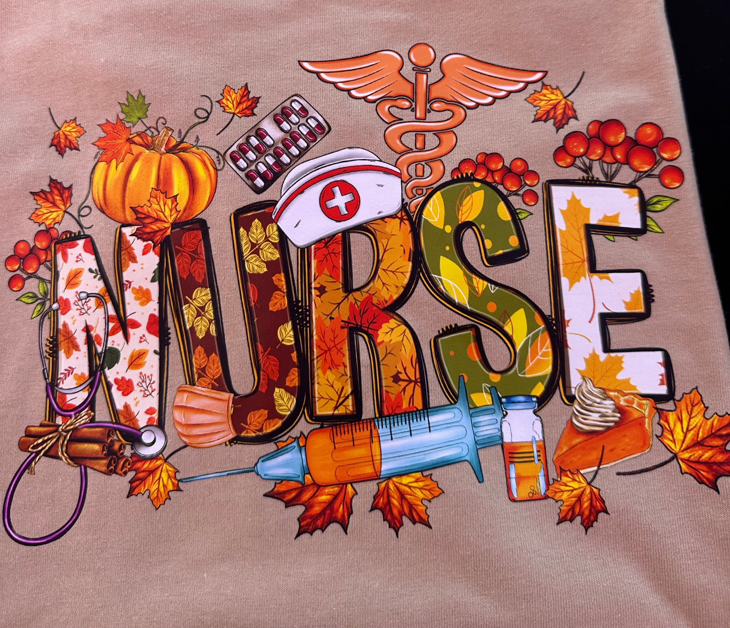 Nurse Fall t-shirt