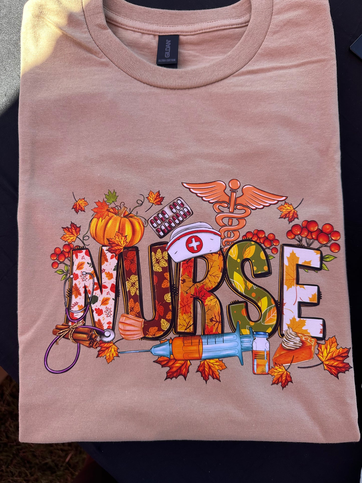 Nurse Fall t-shirt